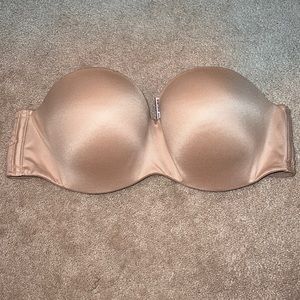 Strapless bra